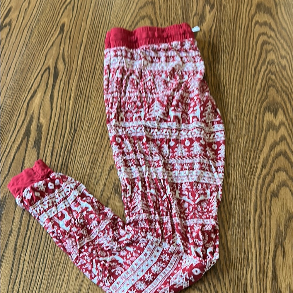 Little Sleepies Nordic Red and White Pajamas - Picture 5 of 5